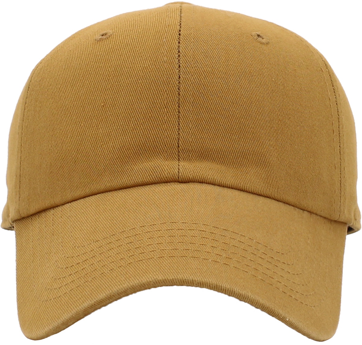 Timber Low Profile Baseball Caps Front View